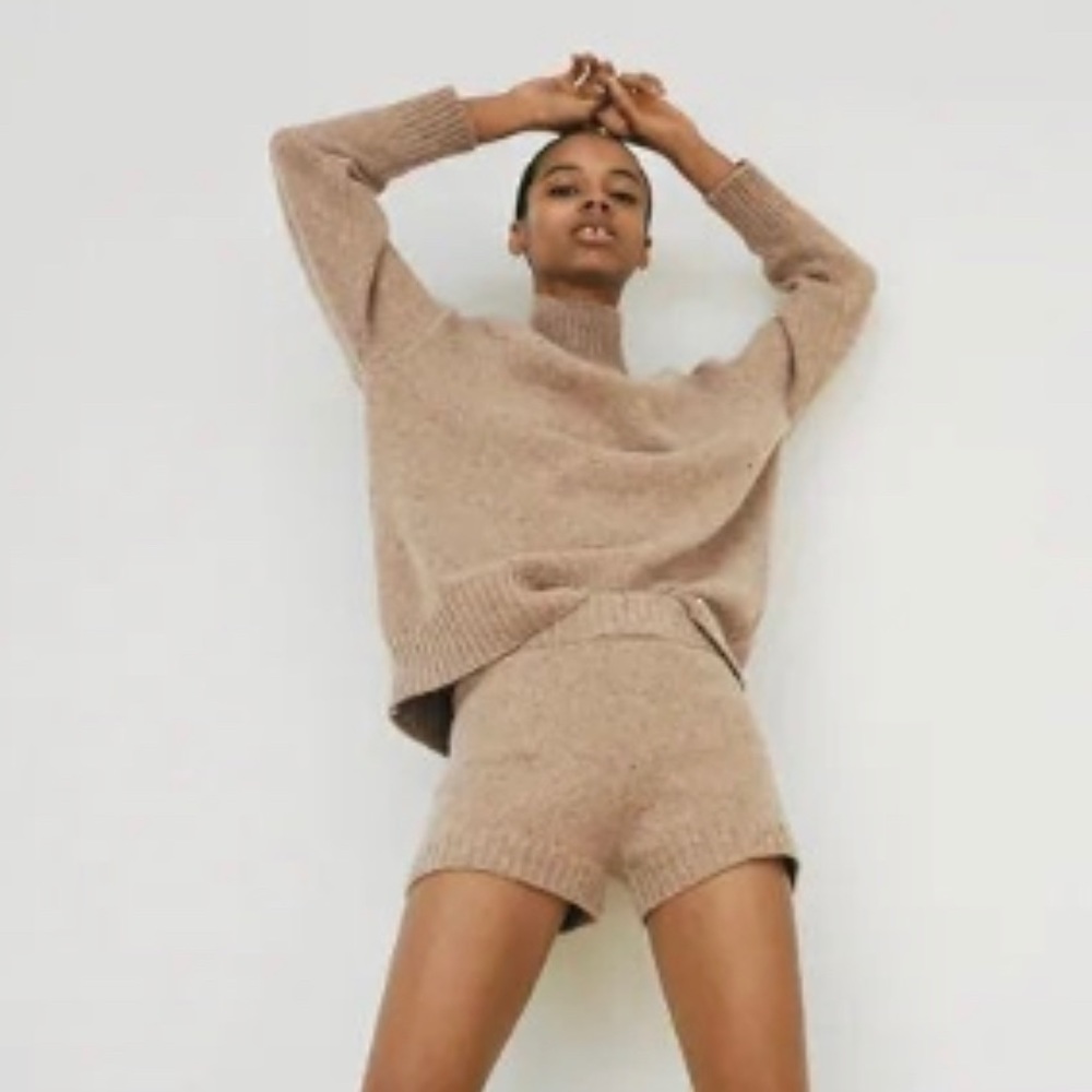 Zara wool blend knit sweater